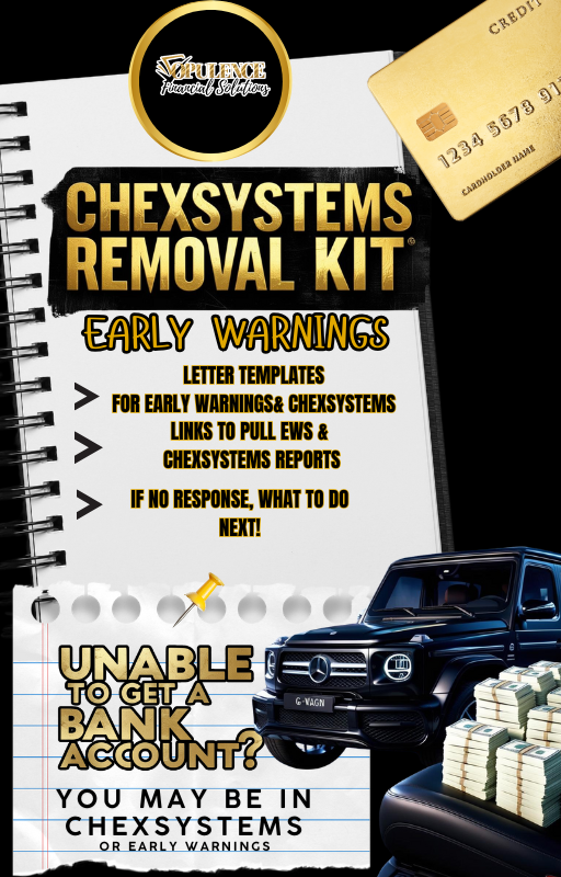 ChexSystems DIY Removal Kit