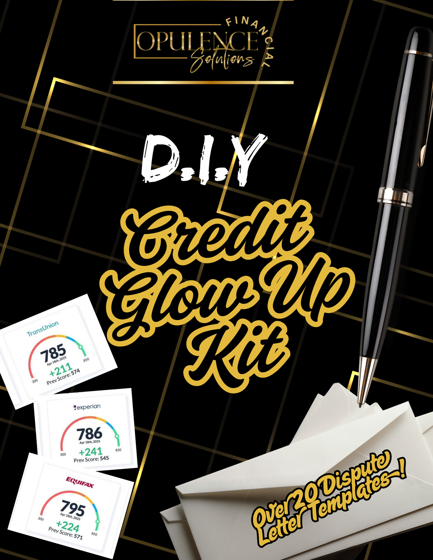 DIY Credit Glow up Kit