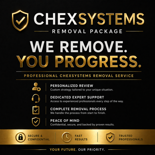 Chexsystems Removal