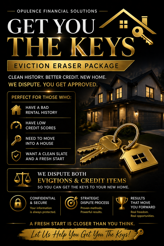 Get You The Keys |Eviction Eraser Package