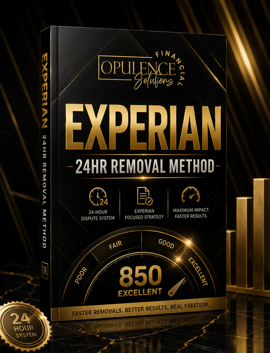 Experian 24 Hour Removal Method